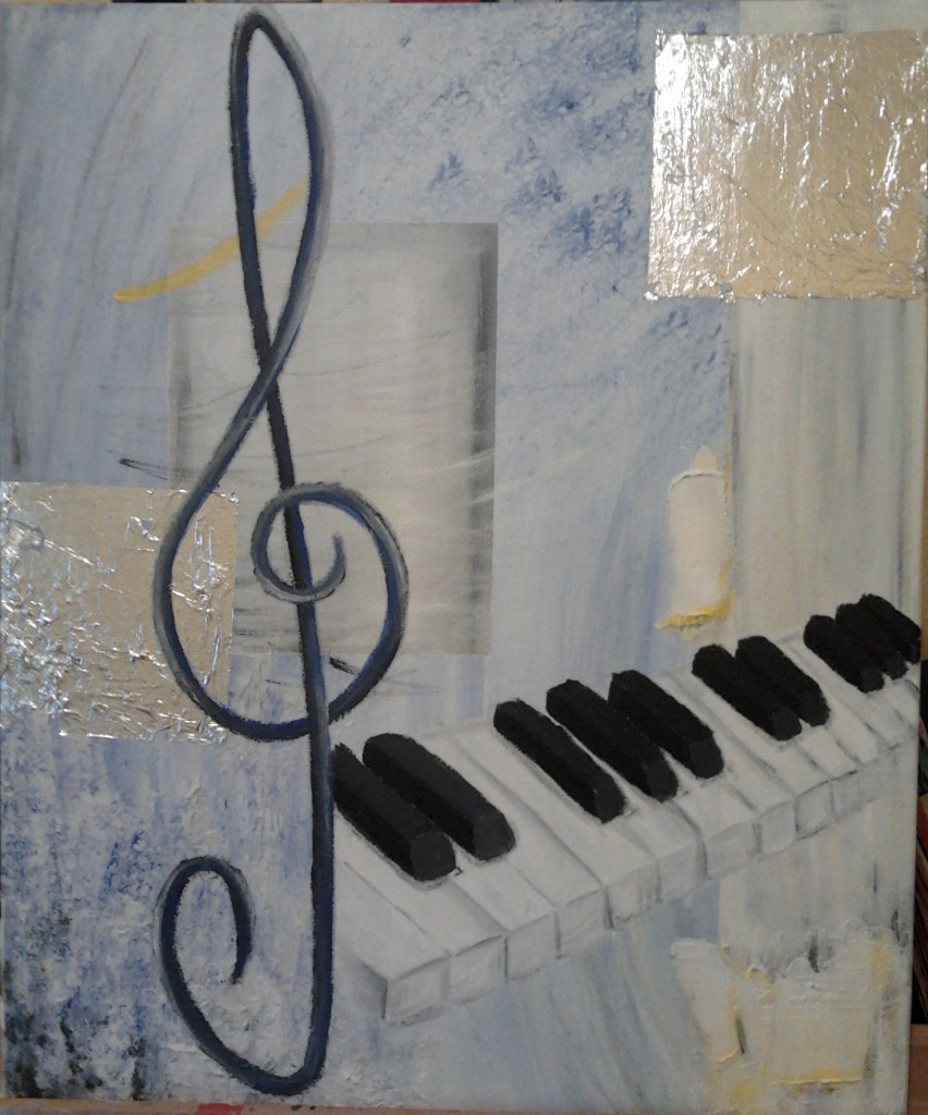 Dritter Schritt - Klaviatur und Notenschlüssel