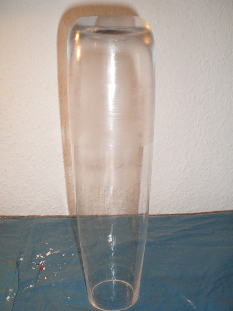 Vase versilbern: Anlegemilch