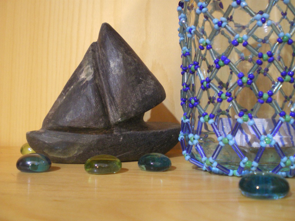 Perlennetz im Detail