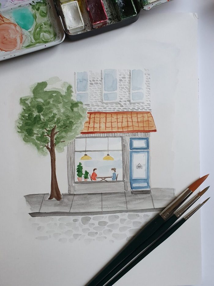 Watercolorhuis Cafe
